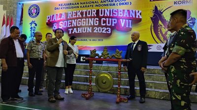 350 Atlet Bersaing di Kejuaraan Nasional DOJO DKKI Piala Rektor Unisbank dan Soengging Cup VII