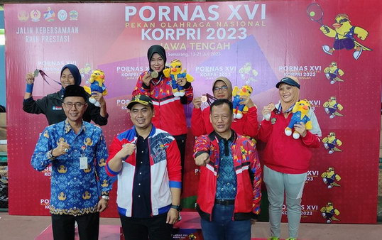 Cabor Tenis Putri Jateng