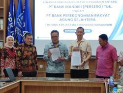 Tingkatkan Digitalisasi, BPR Agung Sejahtera dan Bank Mandiri Jalin kerjasama