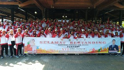 Bupati Demak Lepas 291 Atlet dan Official Porprov Jawa Tengah XVI Pati Raya