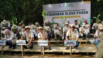 SKK Migas Luncurkan One Two Trees Jaga Kelestarian Lingkungan