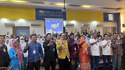 Ratusan Siswa SMAN 3 Semarang Ikuti Pajak Bertutur 2023