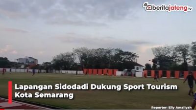 Video Lapangan Sidodadi Dukung Sport Tourism Kota Semarang