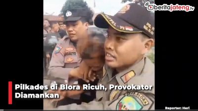 Video Pilkades di Blora Ricuh, Provokator Diamankan