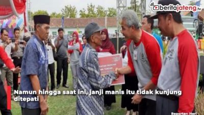 Video Warga Rembang Kecewa di PHP Ganjar Pranowo