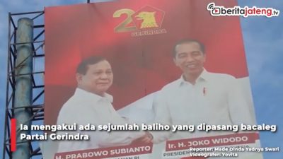 Video Baliho Prabowo-Jokowi Marak di Jateng, Gerindra Angkat Bicara