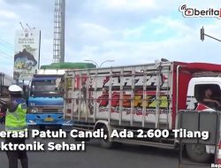 Video Operasi Patuh Candi, Ada 2.600 Pelanggar Kena Tilang Elektronik dalam Sehari