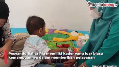 Video Posyandu di Banyumanik Masuk 3 Besar Terbaik di Jateng
