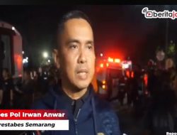 Video Polisi Usut Penyebab Tabrakan Kereta Api di Semarang