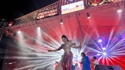 Krisdayanti-Nidji Hibur Ribuan Penonton Konser Pemuda Jawa Tengah