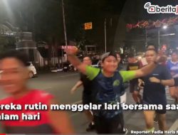 Video Lari Keliling Kota Malam Hari ala Komunitas Semarang Runners