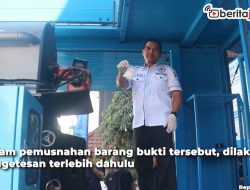 Video BNNP Jateng Musnahkan Barang Bukti Sabu dan Ganja