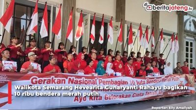 Video Walikota Semarang Minta Penghuni Apartemen Ikut Pasang Bendera Merah Putih