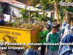 Video Ratusan Relawan Bersihkan Sungai Grojogan, Terinspirasi Pandawara?
