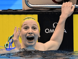 Tak Sampai 2 Menit, Mollie O’Callaghan Pecahkan Rekor Dunia di Kejuaraan Dunia Akuatik FINA 2023