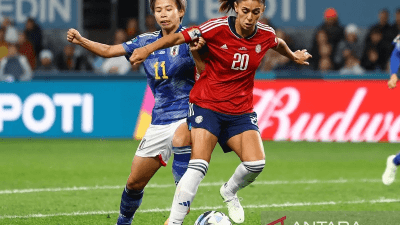 Cetak 2 Gol di Babak Pertama, Jepang Terus Ungguli Kosta Rika Hingga Akhir di Piala Dunia Wanita 2023