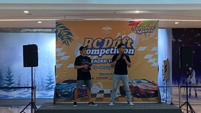 Bukan Layaknya Permainan Kanak-kanak, Begini Serunya Memacu RC Drift di Tentrem Mall Semarang