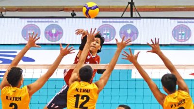 Taklukkan Filipina Langsung Tiga Set, Indonesia Berpeluang Juarai SEA V League 2023 Putaran Kedua