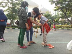 Buka Lapak di CFD, Begini Upaya Kampoeng Hompimpa Kenalkan Mainan Tradisional ke Anak-Anak Semarang