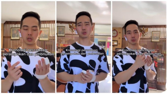 perampokan selebgram michael rendy