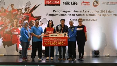 Pertama dalam Sejarah, Indonesia Raih Juara Tunggal Putri di Asia Junior Championships 2023