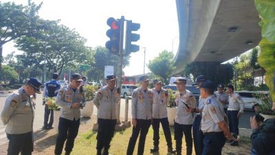 Dishub Kota Semarang Lakukan Skenario Lalu Lintas Atasi Kemacetan di Kalibanteng