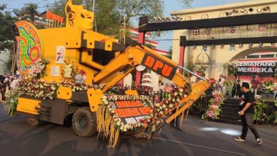 Semarang Merdeka Flower Festival, Tonjolkan Program Kinerja Pemerintah Berbalut Parade Bunga