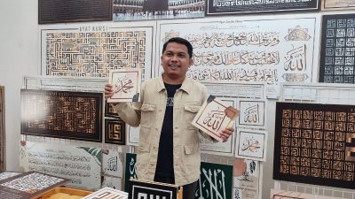 Kisah Sukses Syafiun Najib, Pasarkan Dekorasi Dinding dan Kaligrafi Hingga Malaysia dan Singapura