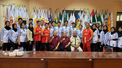 Lepas Kontingen Bola Tangan ke Jakarta, Bona Ventura Harapkan Tim Jateng Lolos ke PON Aceh-Sumut 2024