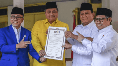 Golkar dan PAN Tidak Turut PPP Dukung Ganjar, KIB Berakhir Bubar, Pilih Merapat ke Prabowo