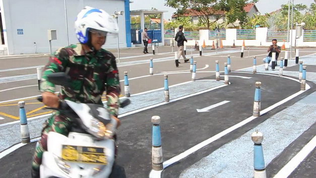 Jalur Ujian SIM C Baru
