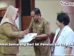 Video Pemkot Semarang Beri SK Pensiun ke 128 ASN