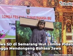 Video Siswa SD di Semarang Ikut Lomba Pidato hingga Mendongeng Bahasa Jawa