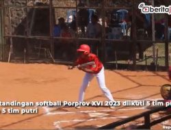 Video Pertandingan Softball Porprov Jateng Cari Atlet Berkelas