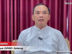 Video Ketua DPRD Jateng Bicara Soal Calon Pengganti Ganjar Pranowo, Keputusan di Tangan Presiden
