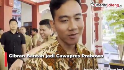 Video Bantah jadi Cawapres Prabowo, Gibran: Umurnya Nggak Cukup