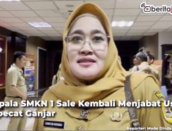 Video Kepala SMKN 1 Sale Kembali Menjabat Usai Dipecat Ganjar