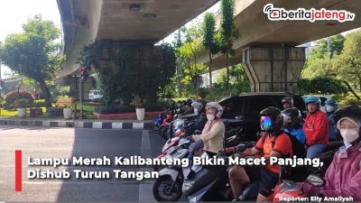 Video Lampu Merah Kalibanteng Bikin Macet Panjang, Dishub Turun Tangan