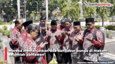 Video Eks Napiter Ziarah ke Makam Pahlawan di Semarang