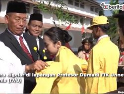 Video Puluhan Ribu Mahasiswa Baru Unnes Ikuti PKKMB