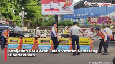 Video Jalan Veteran Semarang Kembali Dibuat Satu Arah