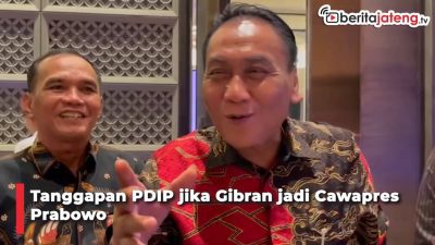 Video Tanggapan PDIP jika Gibran jadi Cawapres Prabowo