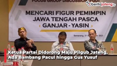 Video Ketua Partai Didorong Maju Pilgub Jateng, Ada Bambang Pacul hingga Gus Yusuf