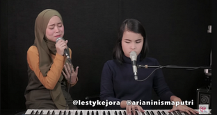 Putri Ariani dan Lesti Kejora duet