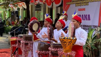 Unjuk Kebolehan di Bidang Keagamaan, Ratusan Siswa SD di Semarang Tengah Ikuti Lomba MAPSI