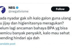 Viral Galon Isi Ulang Bisa Picu Banyak Penyakit, Ini Kata Ahli Kesehatan Masyarakat