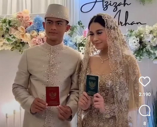 Pernikahan Pratama Arhan