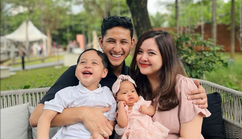Tasya Kamila dan keluarga