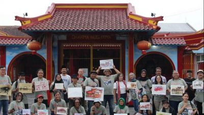 Kunjungi Tempat-Tempat Bersejarah, Begini Cara Semarang Sketchwalk Rekam Sejarah Kota Lewat Gambar Sketsa