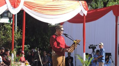Hadiri Upacara HUT RI Terakhir Sebagai Gubernur dan Wakil, Ini Kata Ganjar dan Gus Yasin pada Masyarakat Jateng
